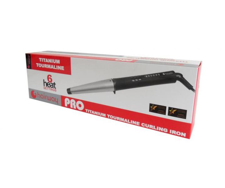Knick kulma na vlasy Hairway Titanium-Turmalin - 38 - 26 mm