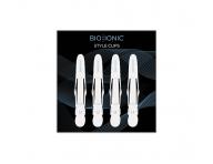 kripce do vlasov Bio Ionic plastov - biele, 4 ks