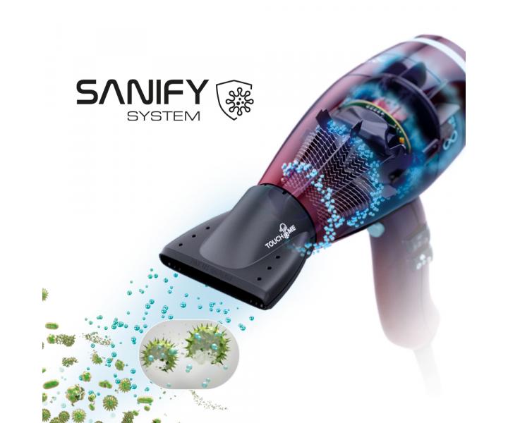 Profesionlny fn na vlasy Valera Swiss Nano4Ever eQ - 2200 W, erven