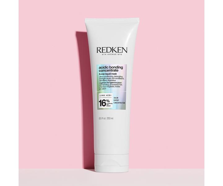 Hydratan maska na pokoden vlasy Redken Acidic Bonding Concentrate Liquid Mask - 250 ml