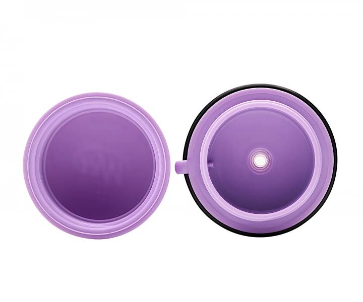 Mas�na exfolia�n� kefa na poko�ku hlavy Wet Brush Head Start Lavender - svetlo fialov�