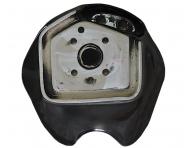 Um�vadlo pre um�vacie boxy Bellazi - keramick�, tvarovan� �ierne