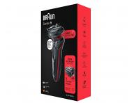 Planetov holiaci strojek Braun Series 5 51 R1000s - ierno-erven