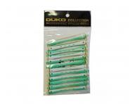 Plastov� nat��ky na trval� Duko 1161 - pr. 6 mm, 12 ks, zeleno-biele