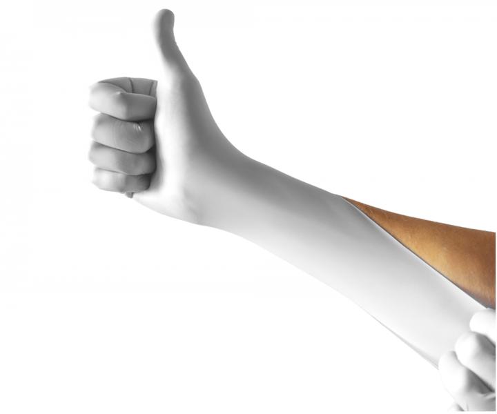 Nitrilov rukavice Espeon Nitril Comfort - 100 ks, biele, vekos M