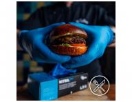 Nitrilov rukavice Espeon Nitril Ideal - 100 ks, modr, vekos XL