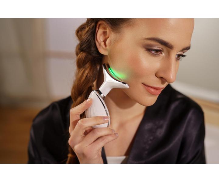 Masny prstroj na tvr s fotnovou terapiou a galvanoterapiou ETA Fenit 4353 - biely