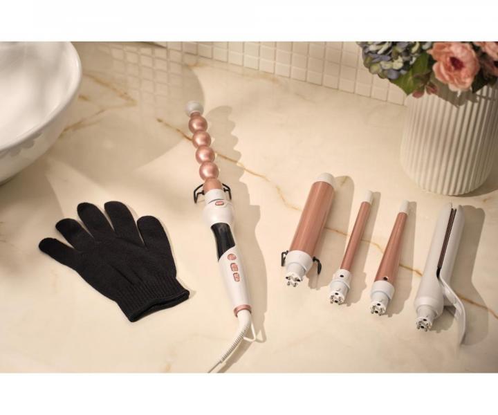 Multifunk�n� kulma na vlasy Sencor 5in1 Curler & Straightener SHS 8700RS - biela