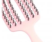 Detsk kefa na vlasy Olivia Garden Fingerbrush Kids - pastelovo ruov