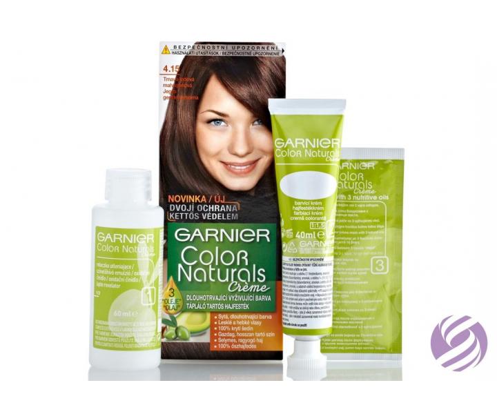 Permanentn farba Garnier Color Naturals 4.15 tmav adov mahagnov