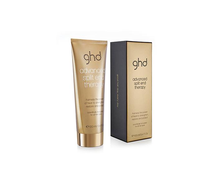 Dar�ekov� sada �ehli�ka GHD Gold Classic styler a kr�m na kon�eky vlasov Advanced Split End Therapy