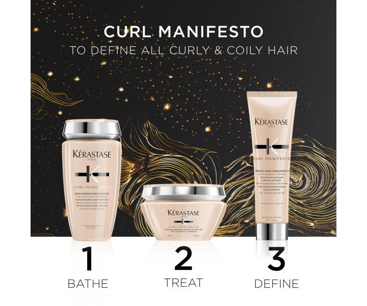 Dar�ekov� sada na hydrat�ciu a v��ivu vlnit�ch a ku�erav�ch vlasov K�rastase Curl Manifesto