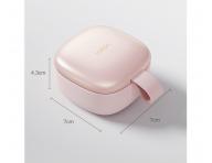 Cestovn kefa na vlasy so zrkadielkom Laifen Air Pink - ruov