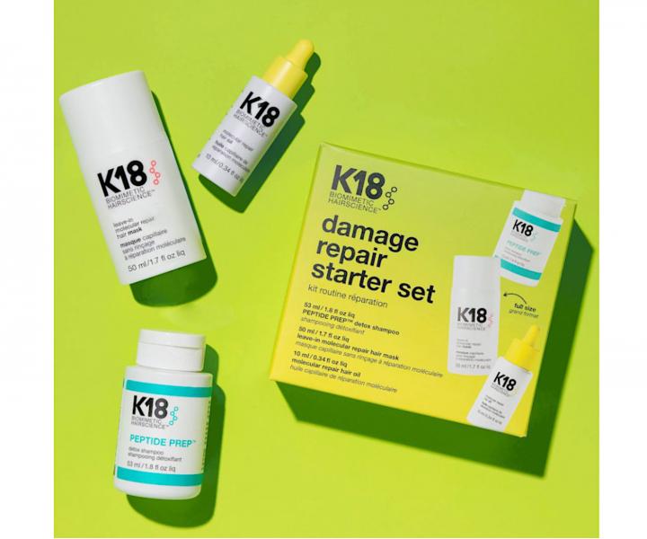 Darekov sada pre obnovu pokodench vlasov K18 Damage Repair Starter Set