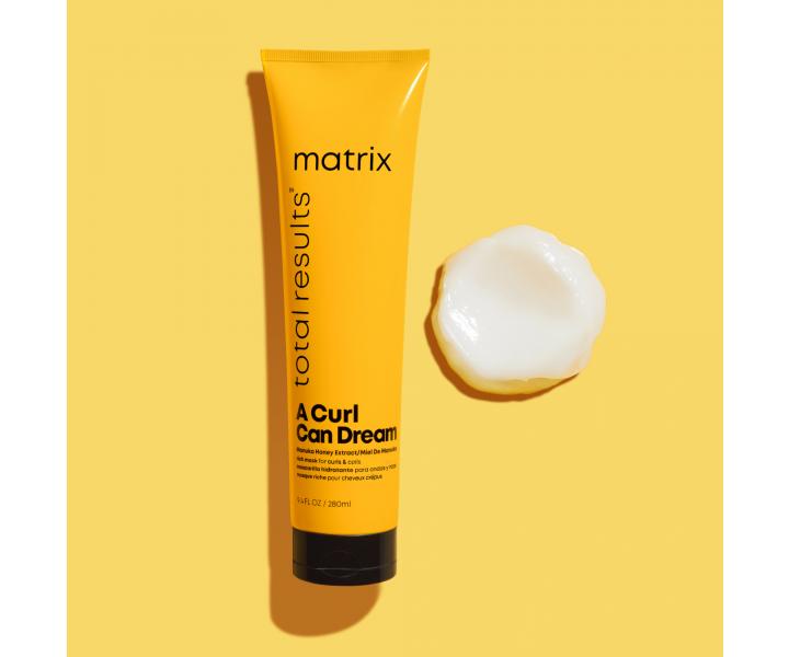 Intenzvne hydratan maska pre vlnit a kuerav vlasy Matrix A Curl Can Dream - 280 ml
