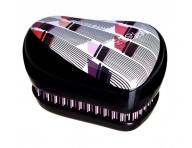 Kefa na vlasy Tangle Teezer Compact - Lulu Guinness, ierny