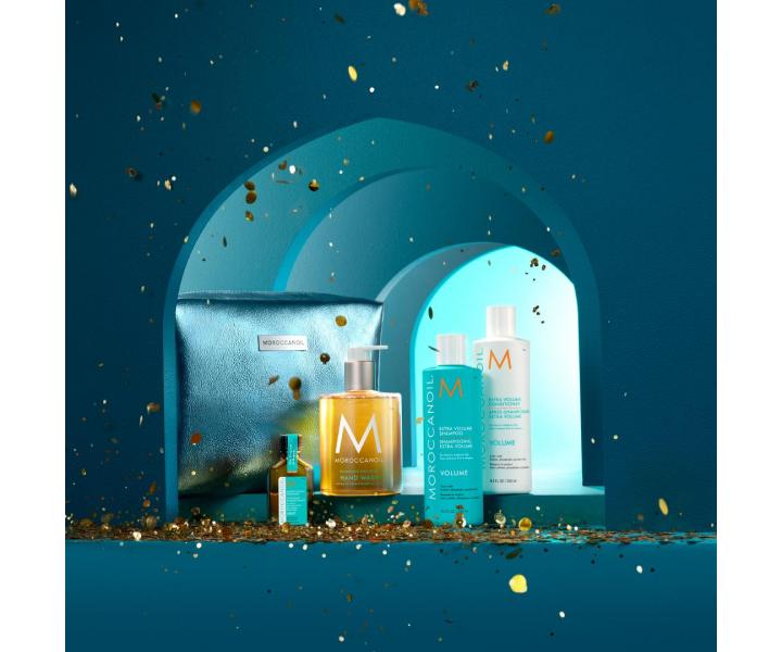 Dar�ekov� sada pre objem jemn�ch vlasov Moroccanoil A Window to Volume