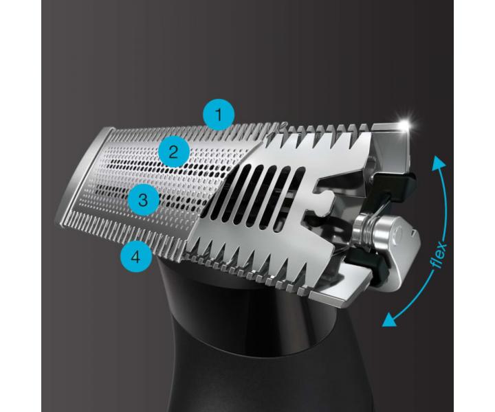 Zastrihva na cel telo Braun XT5100 - ierny