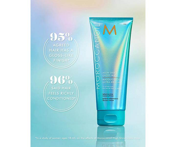 Revitalizan maska &#8203;&#8203;pre intenzvny lesk vlasov Moroccanoil High Shine Gloss Mask - 75 ml