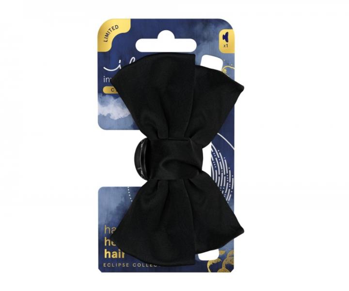 �kripec do vlasov so zamatovou ma��ou Invisibobble Clipstar M Eclipse Nuit Knot - �ierny