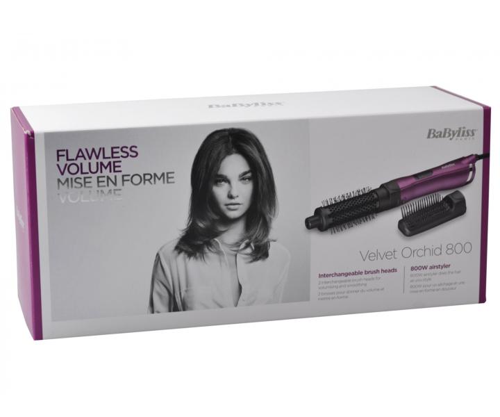 Teplovzdu�n� kefa BaByliss Velvet Orchid 800 AS83PE