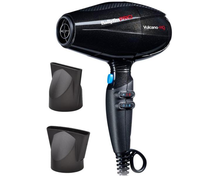 Profesionlny fn na vlasy BaByliss PRO Vulcano-HQ Ionic - 2400 W - ierny