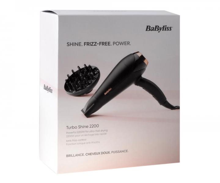 Fn na vlasy BaByliss Turbo Shine D570DE - 2200 W - rozbalen