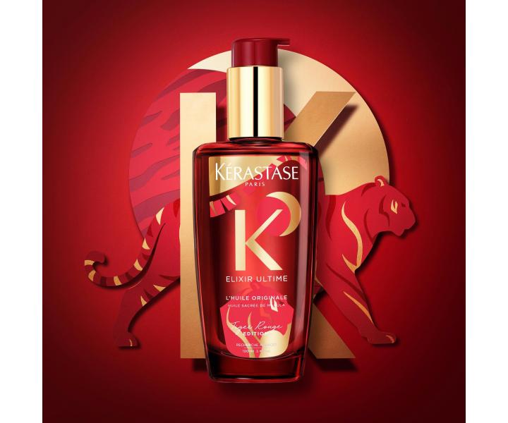 Olej pre v�etky typy vlasov K�rastase Elixir Ultime L�Huile Originale Tiger Rouge Edition - 100 ml