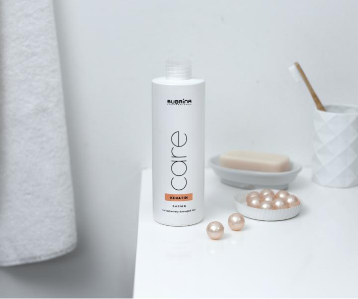 Rad pre extrmne pokoden vlasy Subrina Professional Care Keratin