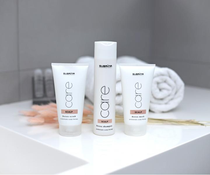 Maska pre problematick vlasov pokoku Subrina Professional Care Scalp Detox Mask - 150 ml