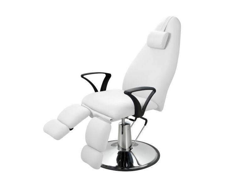 Hydraulick pedikrske kreslo Weelko Sol, biele
