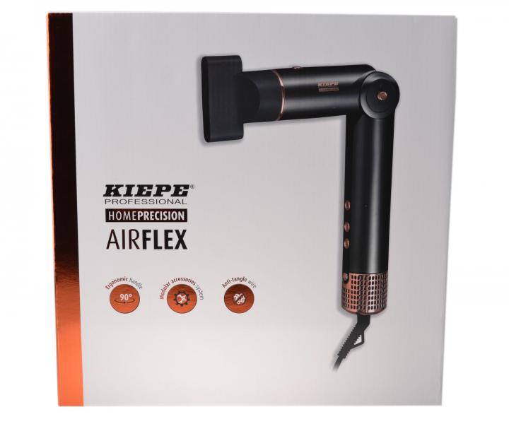 Multifunk�n� kulmof�n Kiepe Professional Home Precision AirFlex - 1500 W, �ierny + kondicion�r It Haircare 300 ml zadarmo