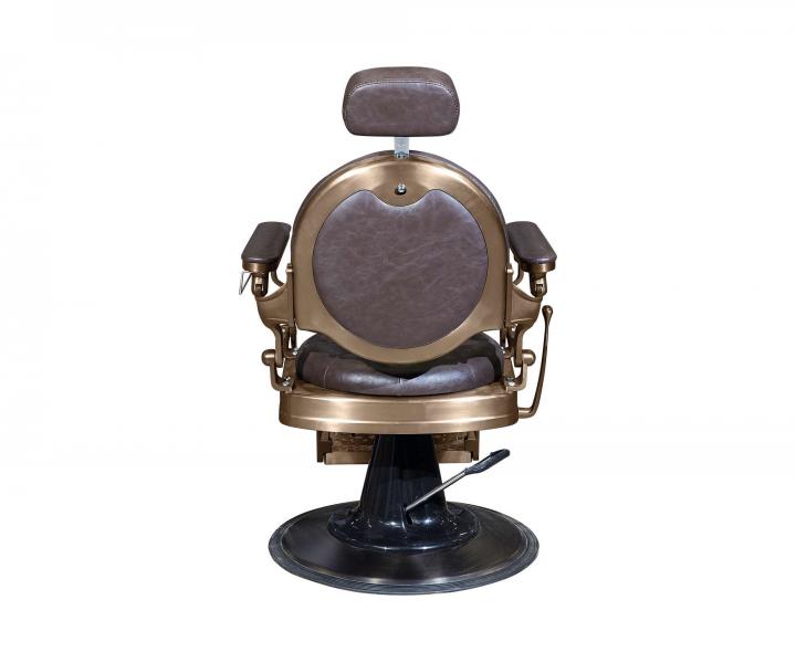 Kadern�cke barber kreslo Sibel Barburys Malone II - hned�, patinov� mosadz