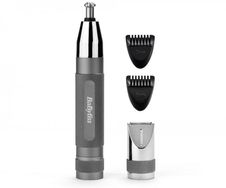 Multifunkn zastrihva unch a nosnch chpkov BaByliss Ultimate Precision E116E- strieborn