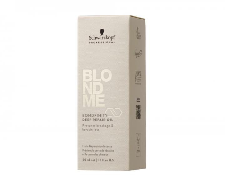 Regeneran olej pre blond vlasy Schwarzkopf Professional Blond Bondfinity Deep Repair Oil - 50 ml