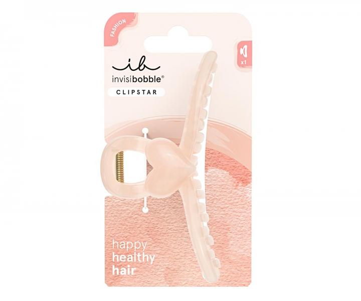 kripec do vlasov Invisibobble Clipstar Heartbeat - perleovo ruov