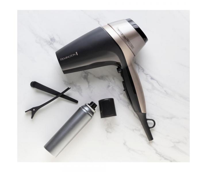 Fn na vlasy Remington Thermcare Pro D5715 - 2300 W, ierny