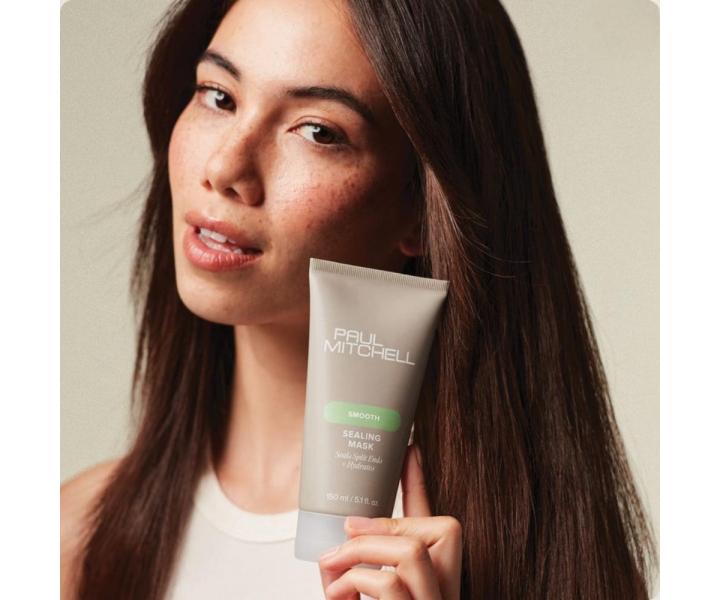 Vyhladzuj�ca maska pre v�etky typy vlasov Paul Mitchell Smooth Sealing Mask - 150 ml