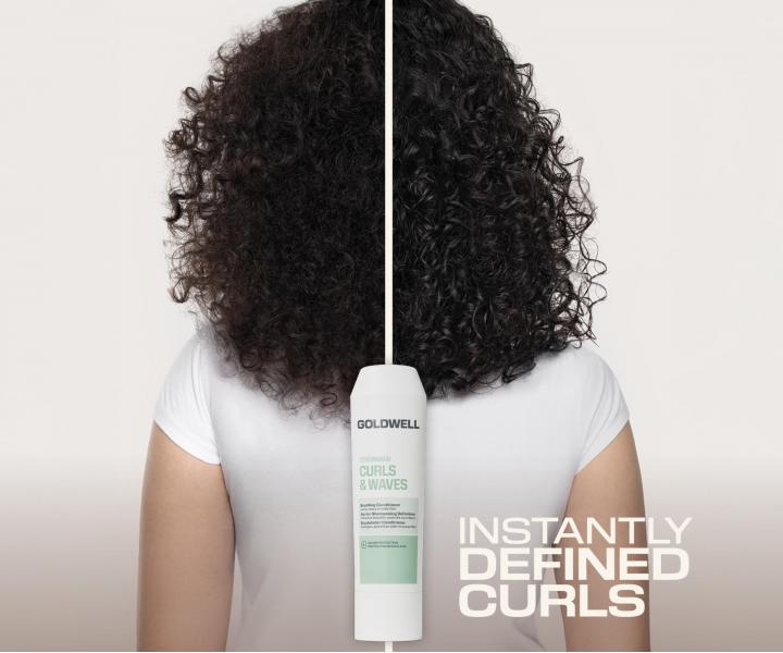 Hydrata�n� kondicion�r pre vlnit� a ku�erav� vlasy Goldwell Dualsenses Curls & Waves Bundling Conditioner - 200 ml