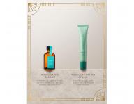 Dar�ekov� sada olejovej starostlivosti a balzamu na pery Moroccanoil The Shine Suite Moroccan Mint Tea Lip Balm Gift Set