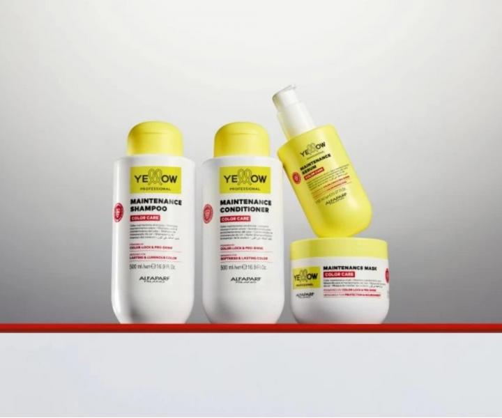 �amp�n na zachovanie farby farben�ch vlasov Yellow Professional Color Care Maintenance Shampoo - 500 ml