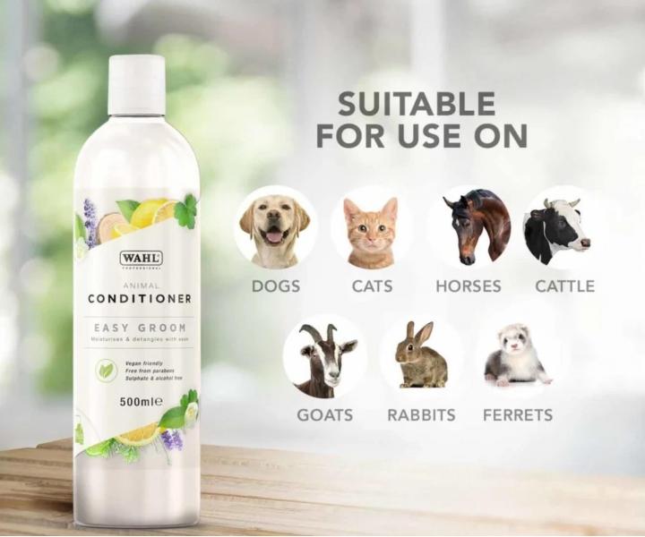 Kondicion�r pre jednoduch� roz�es�vanie zvieracej srsti Wahl Professional Animal Conditioner Easy Groom - 500 ml
