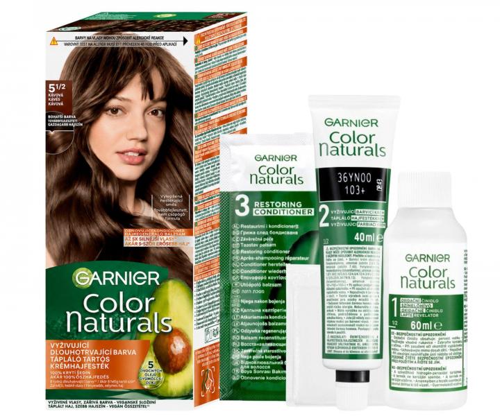Permanentn� farba Garnier Color Naturals 5 1/2 k�vov�