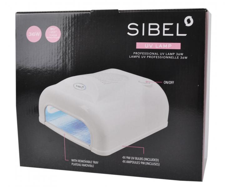 UV lampa na nechty Sibel Professional - 36 W - 4 iarivky
