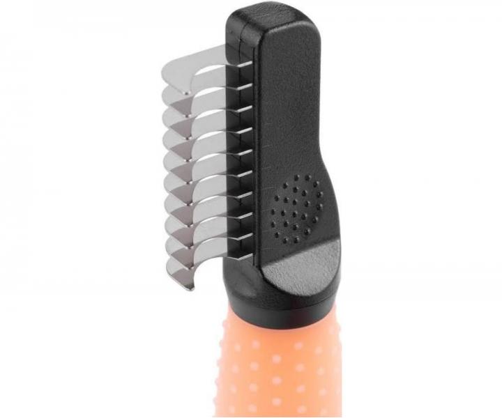 Trimovac� kefa na odstr�nenie zamotan�ch chlpov Wahl Professional Dematter 58446 - oran�ov�
