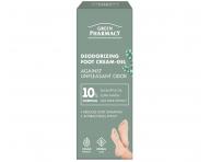 Deodoran krm-gl na chodidl proti poteniu Green Pharmacy Deodorizing Foot Cream-Gel - 75 ml