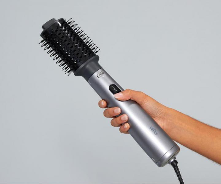 Teplovzdu�n� kefa na vlasy Braun AS430 - 1000 W, strieborn�