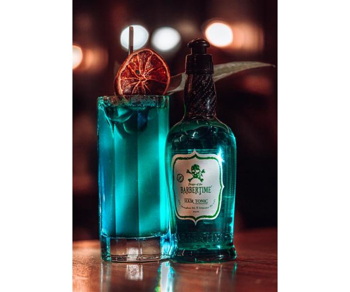 Pnske osvieujce tonikum na vlasy a pokoku hlavy Barbertime Hair Tonic - 400 ml