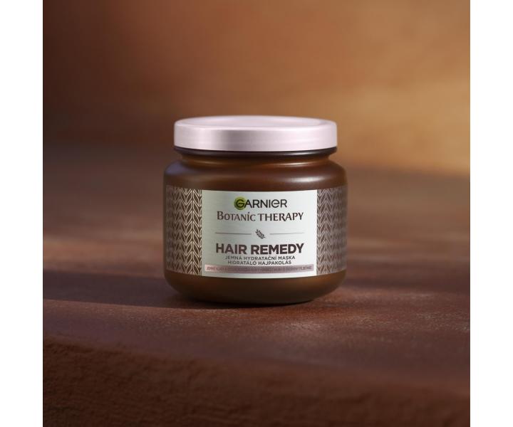 Jemn hydratan maska na such vlasy Garnier Botanic Therapy Hair Remedy Oat Delicacy - 340 ml