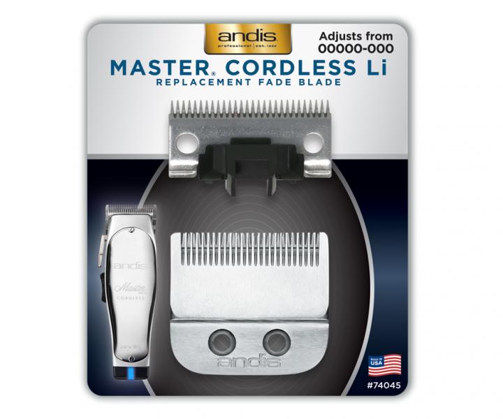 Nhradn hlavica pre strojek Andis Master Cordless Li - 0,2 - 0,5 mm
